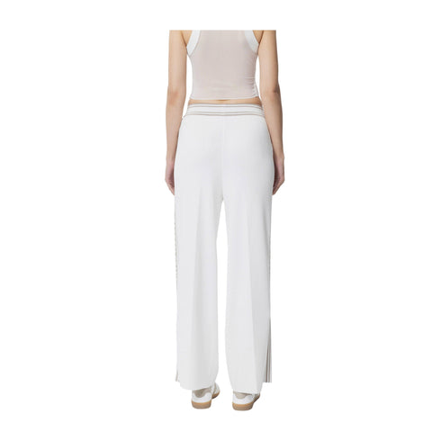 Elisabetta Franchi Pantaloncini sportivi Pantalone Donna in maglia Avorio - Francavilla Moda